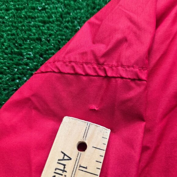 St Louis Cardinals Windbreaker Jacket Mens 2XL Red Pullover MLB Baseball V-Neck - Picture 8 of 9